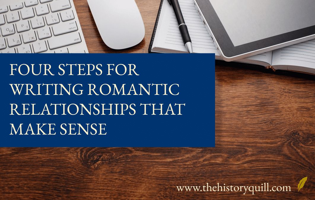 Four steps for writing romantic relationships that make sense