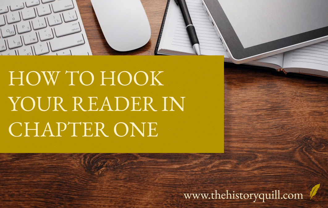 How to hook your reader in chapter one